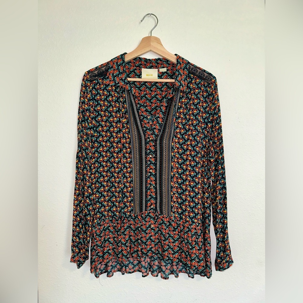 Anthropologie, Maeve: Janice Peasant Top